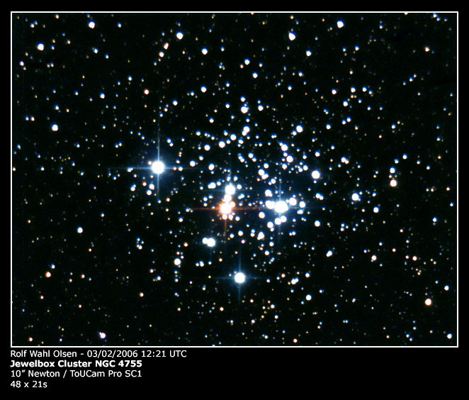 Jewel Box Cluster NGC 4755