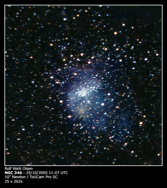 Emission nebula NGC346