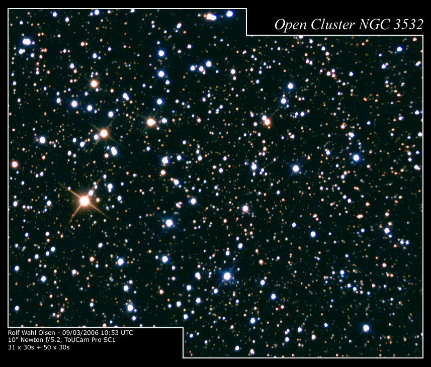 Open Cluster NGC 3532