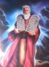 Moses Receives the Law