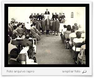 Culto na IAP Piedade em 1965