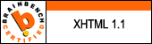 XHTML 1.1