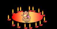 flash greeting card -Diwali greeting