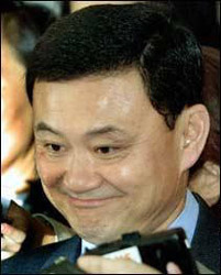 Ministerpr�sident Thaksin Shinawatra