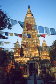 The main temple in Buddhagaya