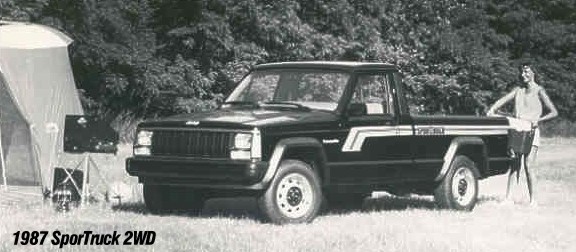 Blue book value 1987 jeep comanche #3