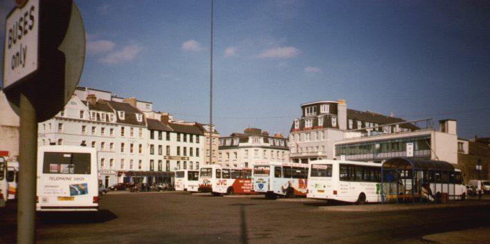 JMT's Weighbridge bus station, 1992