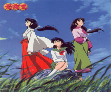 The three girls of Inuyasha