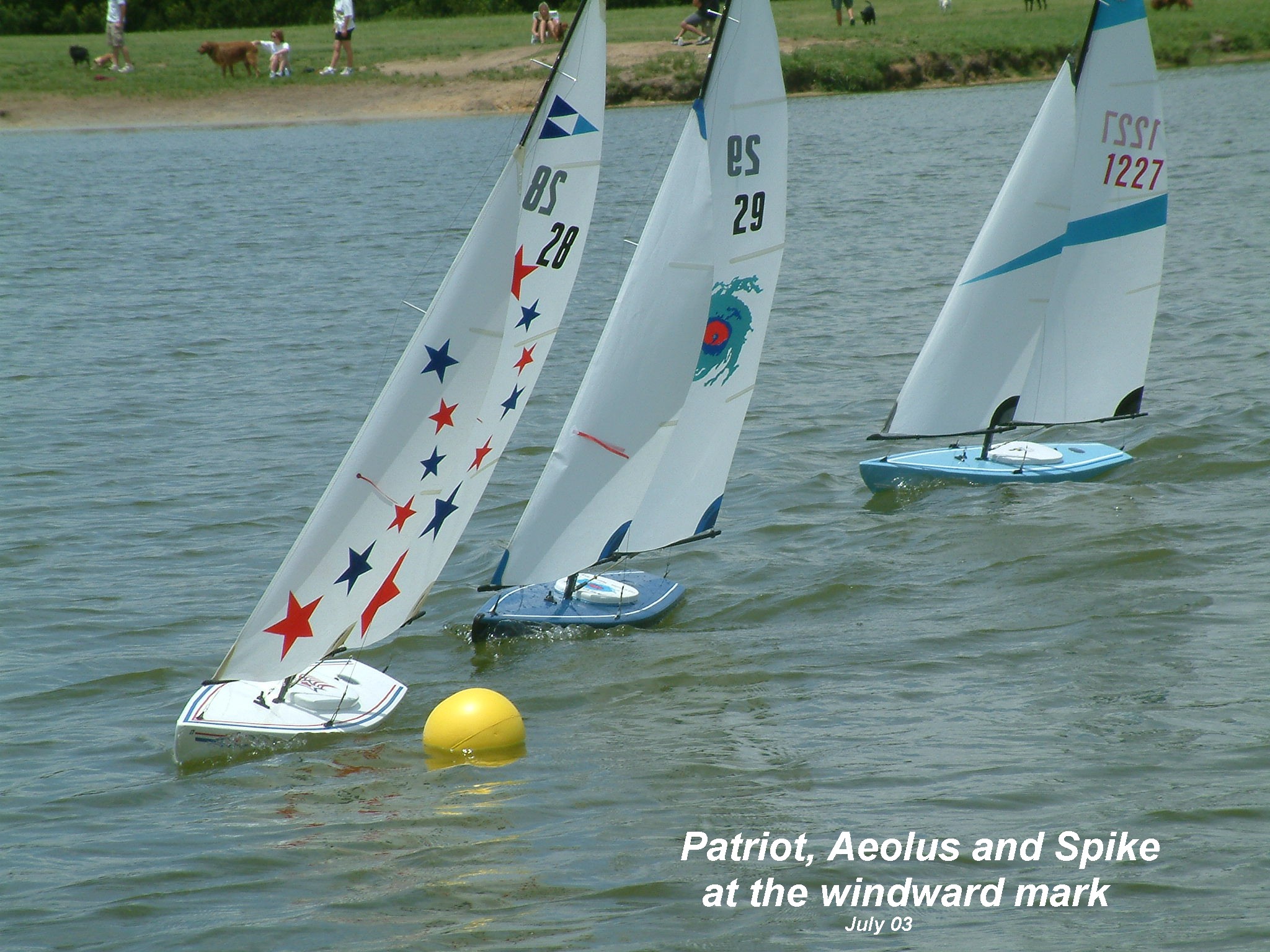 Soling One Meter Class Charleston Model Yacht Club