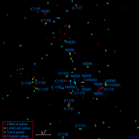 Um Mapa do Aglomerado de H�rcules