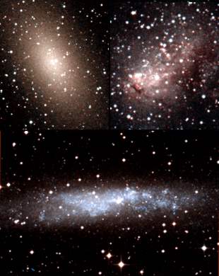 Imagens do Digitized Sky Survey