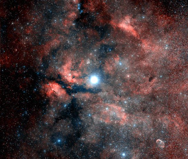 IC 1318 - A Nebulosa Gamma Cygni