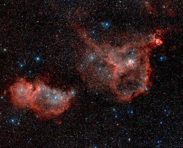 Nebulosas Cora��o e Alma