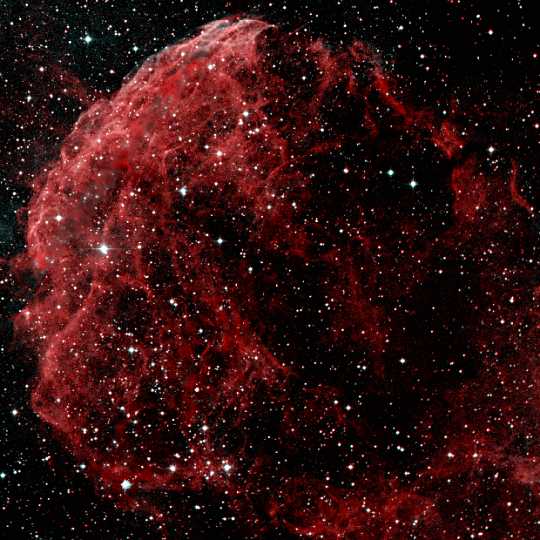 IC 443 - Imagem do Digitized Sky Survey