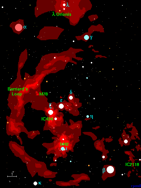 Nebulosas em �rion