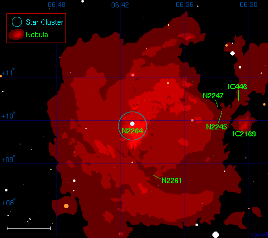 Um Mapa da Nebulosa Cone