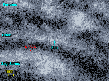 Localiza��o do Complexo NGC 3576