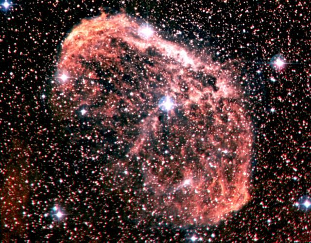 NGC 6888 - A Nebulosa Crescente