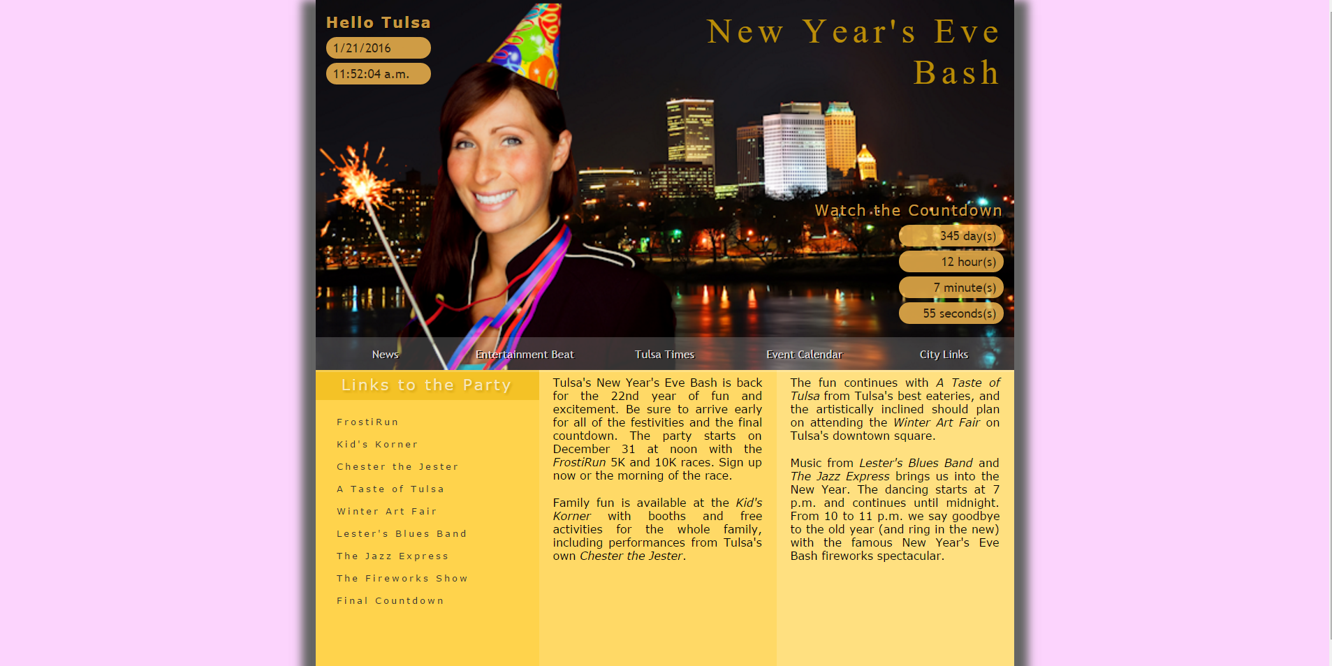 New Year's Eve Countdown