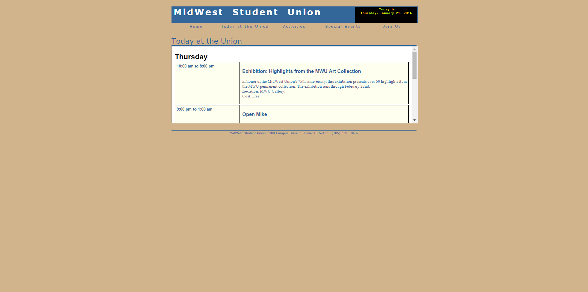 Midwest Student Union