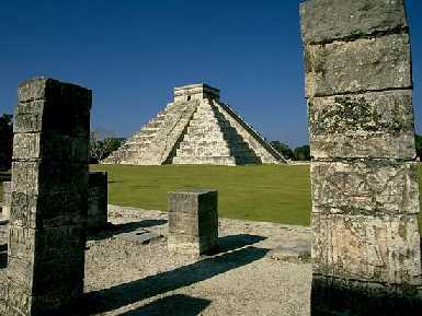 The castle, Chichen Itza, Yucatan.