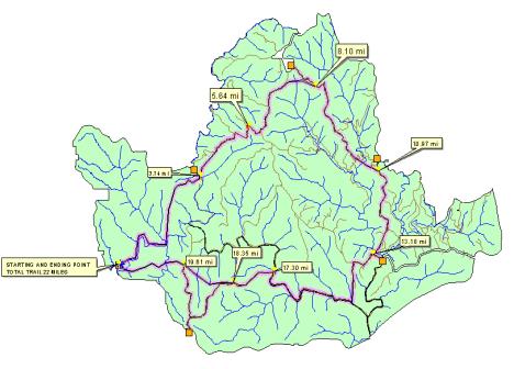 Sipsey Wilderness Trail Map We Have Created A Trail In The Sipsey Wilderness Which Is Located In The  Bankhead Forest