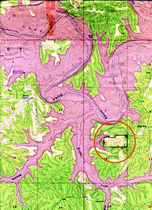 beaver lake geological map
