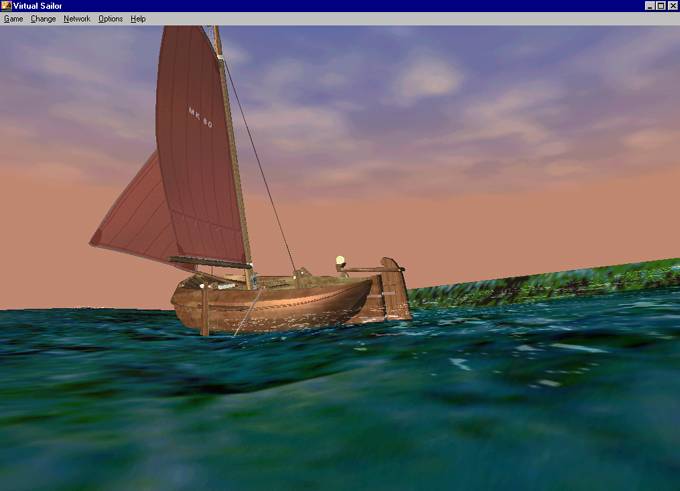 how to make the water in virtual sailor 7 more reailistic