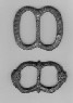 16th/17th century spectacled buckles