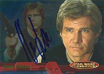 Star Wars Autographs Harrison Ford