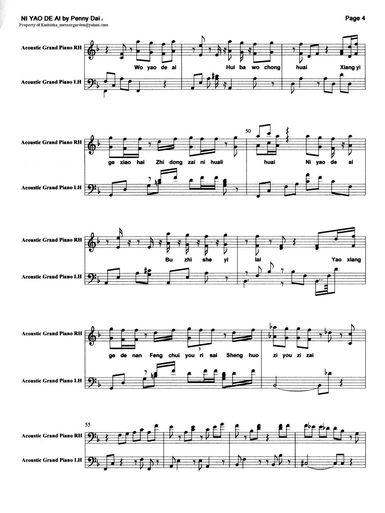 Pianoscore