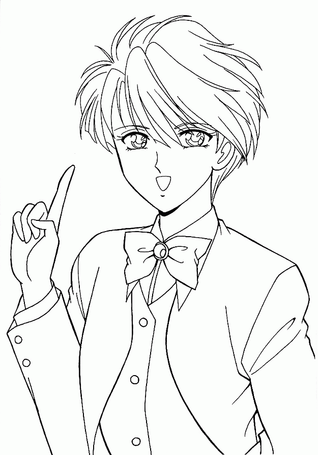 Coloring Page Fushigi Yuugi