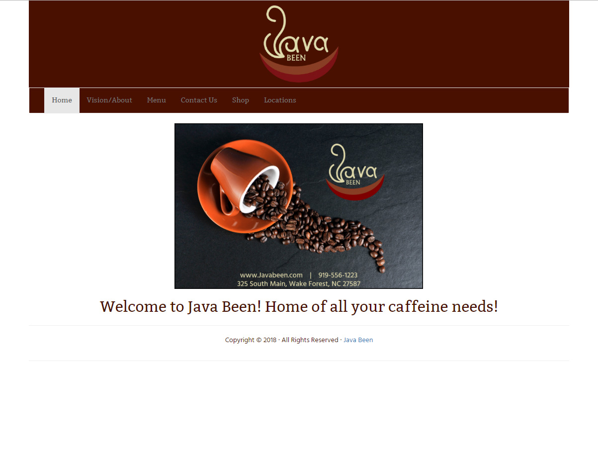 Java Been Website
