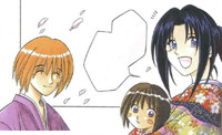 Kenji, Kenshin y Kaoru