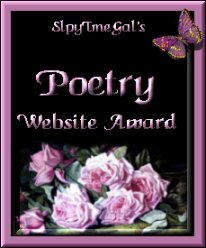 My Poetry Award!
