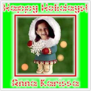 Happy Holidays from my Spoily Angel ANNA KARISSA!!