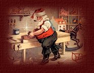 Santa Claus Working!