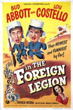 poster Abbott y Costello en la legión extranjera