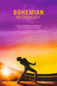 poster Bohemian Rhapsody, la historia de Freddie Mercury