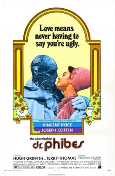 poster El abominable Dr Phibes