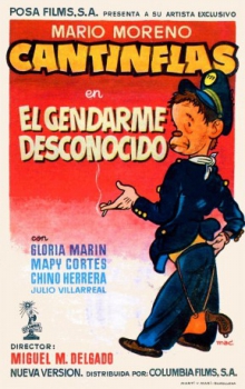 poster El Gendarme Desconocido