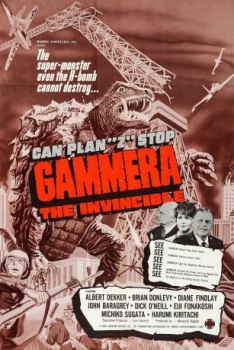 poster Gammera, el monstruo invencible