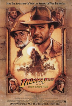 poster Indiana Jones 3: Indiana Jones y la última cruzada