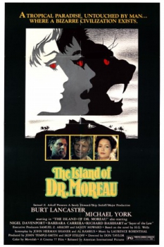 poster La isla infernal del Dr. Moreau