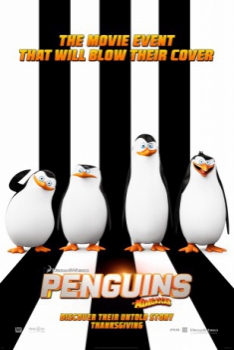 poster Los pingüinos de Madagascar