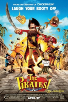 poster Piratas! Una loca aventura