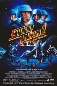 poster Starship troopers 2: Héroe de la Federación