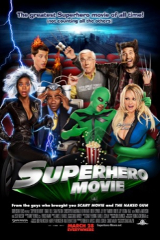poster Superhéroes, la película