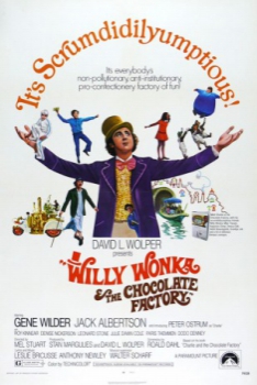 poster Willy Wonka y la fábrica de chocolate
