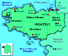 Bretagne carte